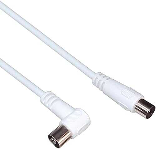 PremiumCord TV M/F 90, 75 Ohm, 3m câble coaxial IEC Blanc - Câbles coaxiaux (75 Ohm, 3m, 3 m, IEC, IEC, Male connector / Female connector, Blanc, 75 Ohm) Fiche Technique et Prix au Maroc