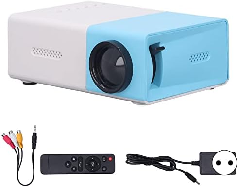 Mini Projecteur, Projecteur de Film Extérieur 1080P HD Haut-parleur intégré, Projecteur Portable D'imagerie par Réflexion Diffuse de Taille Mini pour Jeu Vidéo 100‑240VAvis, Fiche Technique et Prix au Maroc