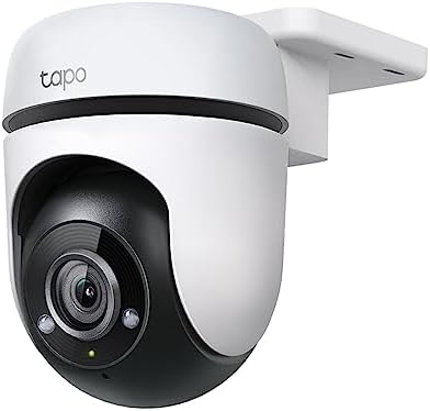 Tapo Caméra Surveillance WiFi extérieur Pan/Tilt 1080P C500, Détection de Personne et Suivi de Mouvement, Étanche IP65, Alarme sonore Personnalisable Fiche Technique et Prix au Maroc