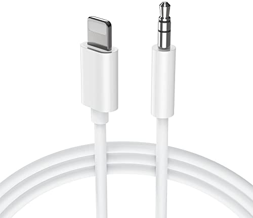 Câble Auxiliaire pour iPhone, [Certifié Apple MFi] Lightning 3,5 mm Audio pour Voiture compatible iPhone 14/13/12 Pro/XS/XR/iPad pour Maison/Stéréo Fiche Technique et Prix au Maroc