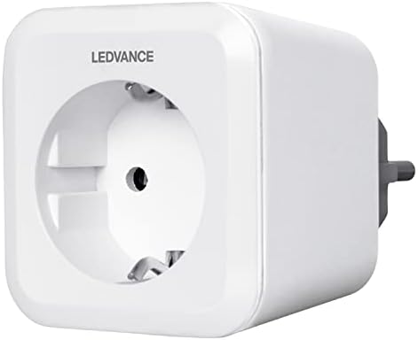 LEDVANCE Prise Bluetooth commutable Smart+, télécommandée, pour le contrôle de l'éclairage de votre maison intelligente, compatible avec Apple HomeKit et l'application LEDVANCE Smart+ pour Android Avis, Fiche Technique et Prix au Maroc