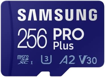 Samsung PRO Plus MB-MD128KB/WW Carte mémoire microSDXC UHS-I U3 160 Mo/s Full HD & 4K UHD avec lecteur de cartes USB 128 Go Fiche Technique et Prix au Maroc