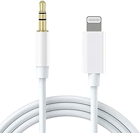 Câble Auxiliaire pour iPhone, [Certifié Apple MFi] Lightning 3,5 mm Audio pour Voiture compatible iPhone 14/13/12 Pro/XS/XR/iPad pour Maison/Stéréo Fiche Technique et Prix au Maroc