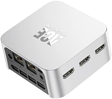 Windows 11 Pro Mini PC,Intel Alder Lake-N95 (jusqu'à 3,4 GHz),16 Go LPDDR5 512 Go SSD Micro Ordinateur Bureau【Double LAN/Triple HDMI】 Fiche Technique et Prix au Maroc