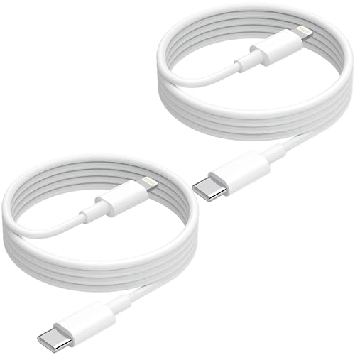 Câble USB C à Lightning (2m) 2 Paquets, [MFi Certifié] Câble de Chargeur Compatible avec iPhone 14/14 Plus/14 Pro/14 Pro Max/13/12/11/SE/X/8/iPad, Cable de Charge Rapide et de Transmission de Données Fiche Technique et Prix au Maroc