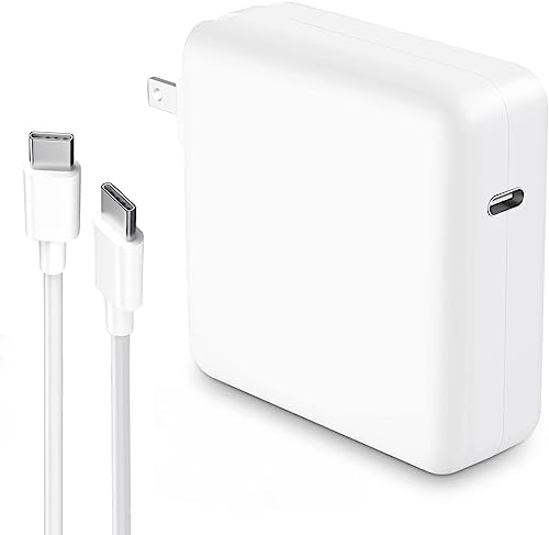 Chargeur Mac Book Pro, 61 W/67 W USB C Adaptateur secteur pour MacBook Pro/Air 13/14 pouces, pour MacBook 12 pouces, câble de charge USB-C vers USB-C inclus (6,6 pieds/2 m)
 Fiche Technique et Prix au Maroc