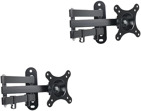 UKCOCO 2 pièces Support de montage mural pour téléviseur d'extérieur Support mural pour téléviseur d'angle Support rotatif Support de montage pour téléviseur LCD Support mural pour téléviseur à suspendre pour faire pivoter les cristaux liquides
Avis, Fiche Technique et Prix au Maroc