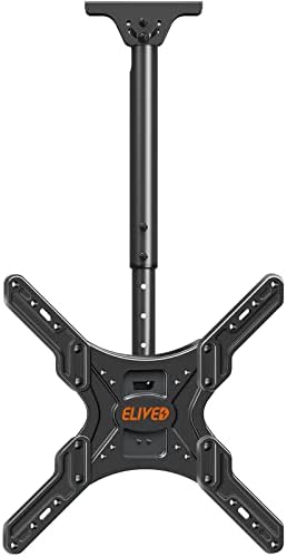 Le support de plafond pour téléviseur ELIVED s'adapte à la plupart des téléviseurs à écran plat LCD OLED de 26 à 65 pouces, support de montage pour téléviseur réglable en hauteur à mouvement complet, support TV pivotant et inclinable, Max VESA 400 x 400 mm, peut supporter jusqu'à 99 lb.
Avis, Fiche Technique et Prix au Maroc