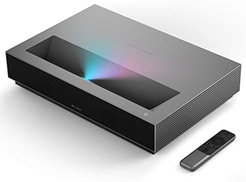 WEMAX Nova 4K UHD Projecteur à Ultra Courte portée, Android TV ALPD Laser TV, 80"-150" HDR10, Dolby Audio DTS-HD, Smart UST Projector avec WiFi Bluetooth pour Movie Video Gaming, Voice Control Remote Fiche Technique et Prix au Maroc