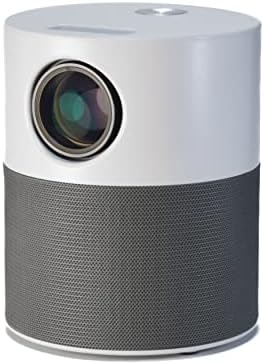Astarite® Ultra+ Smart Mini Beamer - Mini projecteur Intelligent - Full HD 1080P - Correction trapézoïdale - Android TV 9.0 - WiFi - 250 ANSI - 5000 lumens - Haut-parleurs intégrés - Blanc/Gris Fiche Technique et Prix au Maroc