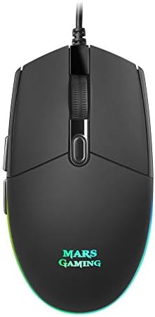 MARSGAMING MMG, Souris PC 3200 DPI, flux RVB, design compact et légerAvis,  Fiche Technique et Prix au Maroc