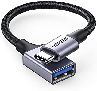 UGREEN Adaptateur USB C vers USB 3.0 5Gbps OTG Câble Type C Mâle vers USB A Femelle Nylon Tressé Aluminium Compatible avec MacBook Pro Air iPad Pro Air Galaxy S23 S22 Redmi Note 11 Poco X4 (Bleu) Fiche Technique et Prix au Maroc