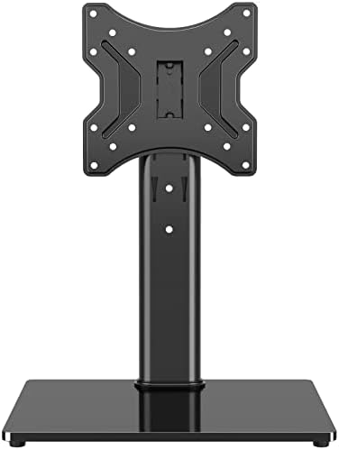 Universal Swivel TV Stand Table Top TV Stand Base with 4 Level Height Adjustable and Swivel Mount Bracket for 20-43 Inch Plasma LCD LED TVs, VESA 200x200mm Fiche Technique et Prix au Maroc