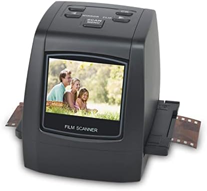 DIGITNOW! Scanner de pellicules et de Diapositives, Portable, Haute résolution avec 22 mégapixels, pour pellicules Super 8, Diapositives et négatifs, convertisseur numérique de pellicules 110 et 126 Fiche Technique et Prix au Maroc