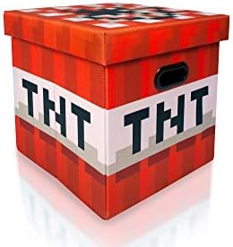 MINECRAFT TNT Bloc de stockage Cube Organisateur Cube de stockage |  Bloc TNT de Cubbies Storage Cubes |  Cubes d'organisation |  Bac carré de 15 pouces avec couvercle
Avis, Fiche Technique et Prix au Maroc