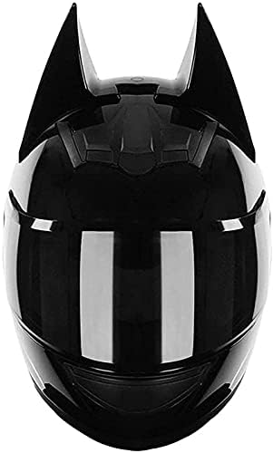 Casque Intégral Modulaire Personnalité Casque Batman, Casque De Moto Pour Femme Avec Pare-Soleil, Casque De Motocross Respirant Pour Scooter De Rue Toutes Saisons Pour Jeunes Hommes/A,M Avis, Fiche Technique et Prix au Maroc