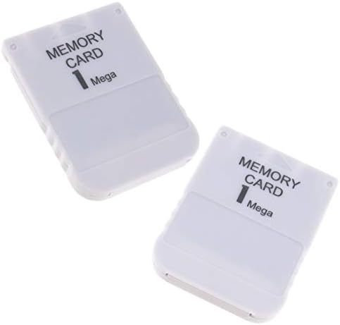 Create Idea 2pcs Carte Mémoire 1MB 15 Blocs pour Sony PS1 Playstation 1 PSX Game System Fiche Technique et Prix au Maroc