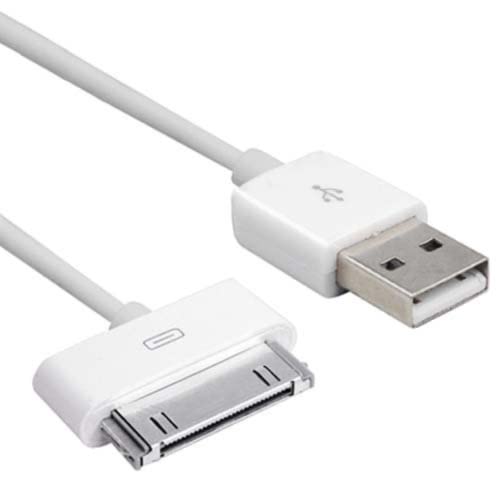 TRIXES 2 m-Blanc Câble de synchronisation/Chargeur USB pour iPad 1 et 2 Fiche Technique et Prix au Maroc