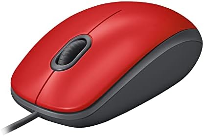 Logitech M110 Souris Filaire USB, Boutons Silencieux, Taille Standard au Design Confortable, Ambidextre, Compatible avec PC/Mac/Portable - RougeAvis,  Fiche Technique et Prix au Maroc