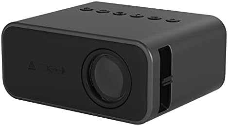 Yusheng Mini Projecteur Portable Vidéoprojecteur Image Haute Vitesse Projecteur De Film LED Projecteur Vidéo, Distance De Projection : 50-300 Cm, Prise en Charge AV, USB, TF, 110x90 X 50 Mm Fiche Technique et Prix au Maroc