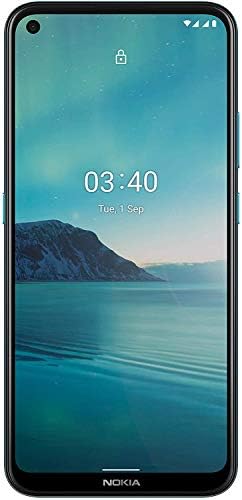 Nokia 3.4 16,2 cm (6.39") Double SIM Android 10.0 4G USB Type-C 3 Go 64 Go 4000 mAh Bleu Fiche Technique et Prix au Maroc