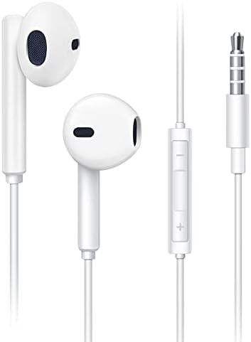 ESFUN Écouteurs, Ecouteurs Filaire avec Microphone et Contrôle du Volume, Écouteurs Intra-Auriculaires Anti-Bruit Stéréo, Jack 3.5mm Universel pour Tous Les iOS,Android MP3 etc
 Avis, Fiche Technique et Prix au Maroc