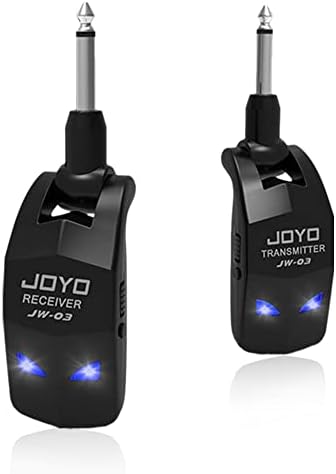 JOYO Système de guitare sans fil 2,4 GHz 4 canaux émetteur-récepteur audio rechargeable sans fil pour guitare basse instruments électriques (JW-03)
Avis, Fiche Technique et Prix au Maroc