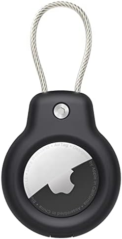 SPGUARD Compatible avec Le Support Apple AirTag Secure avec câble, Air Tag Lock Case Porte-clés Porte-clés Porte-Bagages pour clés, Bagages & Plus(Noir)
 Avis, Fiche Technique et Prix au Maroc