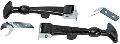 ADNAutoMID Mixte Paire D'attache Capot accessoires auto, Noir, Taille unique EU Fiche Technique et Prix au Maroc