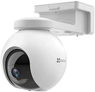 EZVIZ CB8 2K Camera Surveillance WiFi Extérieure sans Fil sur Batterie 10400mAh avec Suivi Auto, Détection de Personne, Vision Nocturne en Couleur, Audio Bidirectionnel, Alarme Siréne & Flash Fiche Technique et Prix au Maroc
