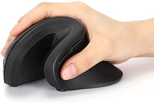 TSYMO Souris Ergonomique sans Fil(Bluetooth 4.0 + 2.4G) - Souris Verticale avec DPI 1000/1600/2400 pour Ordinateur Portable, Bureau, PC, MacBookAvis,  Fiche Technique et Prix au Maroc