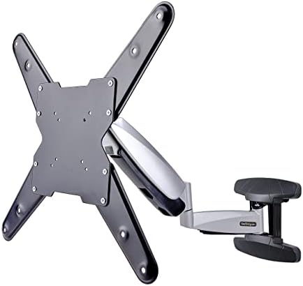 StarTech.com VESA TV Wall Mount, Adjustable Full Motion Mount for 23"-55" Displays, Slim Wall Mount TV Bracket Supports 66lb (30kg), Extendable/Tilting/Swivel Monitor Wall Mount (FHA-TV-Wall-Mount) Fiche Technique et Prix au Maroc