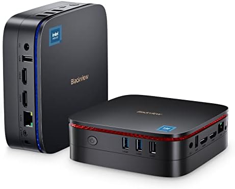 Blackview Mini PC Windows 11 Pro, Mini PC 16Go RAM+1TB M.2 SSD Mini Ordinateur de Bureau Intel 11ème Génération N5095, Wi-FI Double Bande, BT 4.2, HDMI 2.0, 4K UHD Fiche Technique et Prix au Maroc