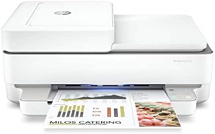 HP Envy Pro 6458 All-in-One Wireless Printer: Easy Printing, Scanning, Photo Copying, Fax Jobs, High-Yield Ink Stability, Borderless, Double-Sided Printing for Home & Office, 5SE48A (Renewed) Fiche Technique et Prix au Maroc