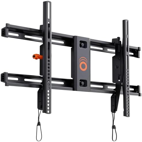 ECHOGEAR Wall Mount TV Bracket for TVs Up to 90" - Low Profile Design Tilts to Eliminate Glare - Includes Drilling Template & Can Be Leveled After Install - UL Listed for Safety Fiche Technique et Prix au Maroc