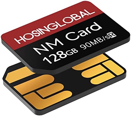 Carte NM 128Go 90Mo/s Nano Carte mémoire Carte SD Nano Carte Compact Flash, Uniquement Compatible avec Les séries Huawei P30/P40/P50 séries/Mate20 séries/Mate30 séries/Mate40 séries,128Go Carte Fiche Technique et Prix au Maroc