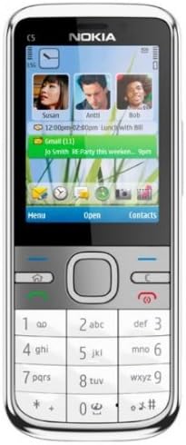 Nokia C5 Téléphone portable débloqué Blanc Fiche Technique et Prix au Maroc