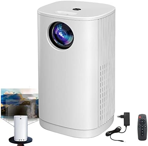 Mini Projecteur, Projecteur Portatif, Supporte 1080p Full HD Retroprojecteur Portable, Projecteur De Télévision à Domicile Portable Projecteur Vidéo Extérieur LED Compatible avec TV Stick LaptopAvis, Fiche Technique et Prix au Maroc