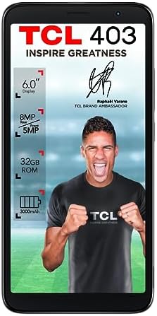 TCL 403 - Smartphone 4G Compact 6” IPS, 2Go RAM + 32Go ROM, Appareil Photo Principal Hybride 8MP IA+Macro, Batterie 3000mAh, Processeur Helio A22, Android 12 (Go Edition), Double SIM, Mauve Fiche Technique et Prix au Maroc