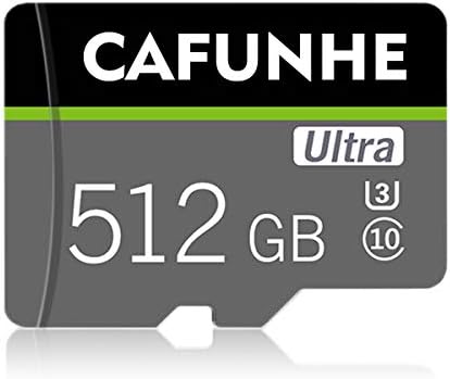 512Go Carte mémoire Carte Micro SD 512Go Haute Vitesse Classe 10 avec Adaptateur de Carte SD pour Smartphones/appareils Android numéro/tablettes et Drones Fiche Technique et Prix au Maroc