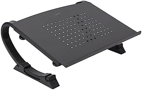 Amazon Basics Support à angle réglable pour moniteur et ordinateur portable jusqu'à 10 kg, noir
Avis, Fiche Technique et Prix au Maroc