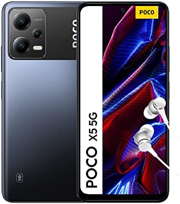 POCO X5 5G, téléphone Mobile 6,67" AMOLED FHD+ 256Go Noir, Charge Ultra Rapide en Version FR + 2 Ans de Garantie Fiche Technique et Prix au Maroc