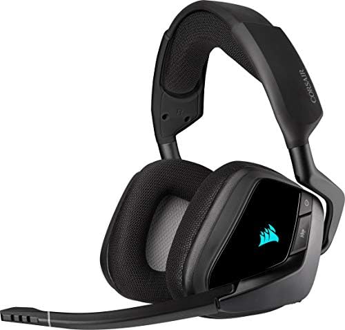 Corsair Casque gaming premium sans fil Void RGB ELITE avec son surround 7.1, Carbone, Noir, Casque Avis, Fiche Technique et Prix au Maroc