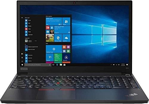 2020 Lenovo ThinkPad E15 15.6" FHD Full HD (1920x1080) Business Laptop (Intel 10th Quad Core i5-10210U, 16GB DDR4 RAM, 512GB PCIe SSD) Type-C, HDMI, Windows 10 Pro + HDMI Cable Fiche Technique et Prix au Maroc