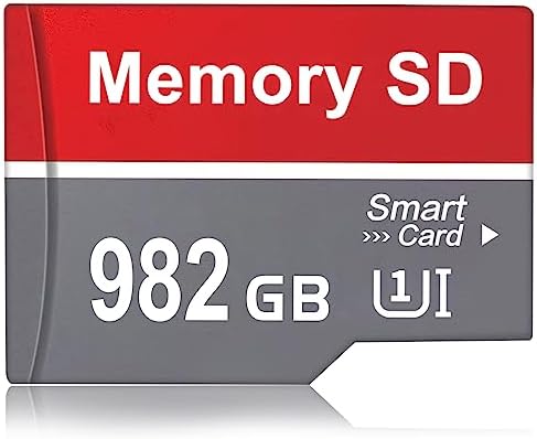 Carte SD 982 Go Grande Capacité Carte Mémoire SD 982 Go Imperméable SD Card Vitesse élevéeCarte TF Mini Carte SD pour Drone Dash Cam Tablette PC Smartphone Fiche Technique et Prix au Maroc