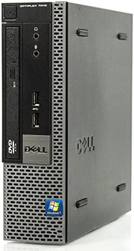Dell Optiplex 7010 USFF PC Ordinateur de bureau Intel Core i5-3470S, Ram 8 Go, SSD 240 Go, ports VGA et port d'affichage, Wi-Fi, Windows 10 Pro + Office 2021 Fiche Technique et Prix au Maroc