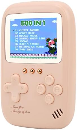 Console de Jeu Tenue dans la Main RéUtilisant Le Mini Jeu Vidéo LéGer RéTro Rechargeable pour des Enfants (Rose) Fiche Technique et Prix au Maroc