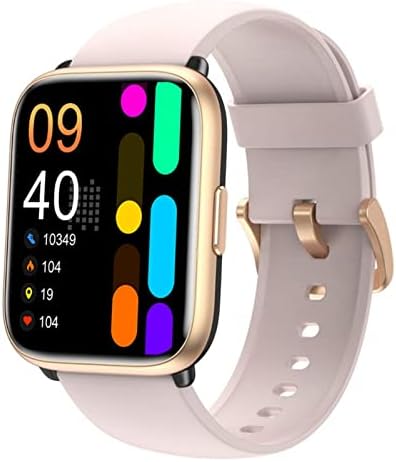 Montre Connectée Femme Homme avec Appel Bluetooth, 1,7'' Sport Smartwatch Moniteur de Fréquence Cardiaque/Tension Artérielle/SpO2/Podomètre/Sommeil, Montre Intelligente pour Android iOS (1.8", Pink) Fiche Technique et Prix au Maroc