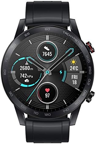 HONOR Watch GS 3, Montre Connectée avec Écran Tactile AMOLED 1,43", Autonomie de 14 Jours, GPS, Montre Fitness avec Mesure du Rythme Cardiaque, Sommeil et de SpO2 pour Android, 104 Modes de Sport Fiche Technique et Prix au Maroc