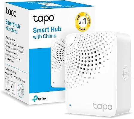 Tapo Smart Hub avec sonnerie Tapo H100, pour capteurs/commutateurs Tapo, connectez jusqu'à 64 appareils intelligents, 19 sonneries, plug and play Avis, Fiche Technique et Prix au Maroc